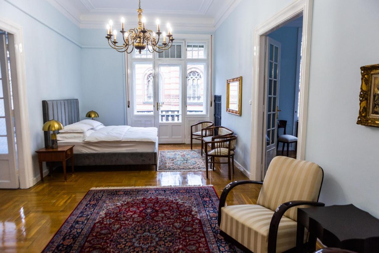 Luxury Downtown 3 Bedroom Apartment By Synagoge With Beautiful View Budapesta Exterior foto