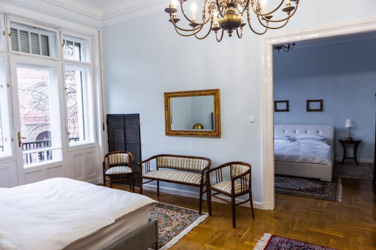 Luxury Downtown 3 Bedroom Apartment By Synagoge With Beautiful View Budapesta Exterior foto