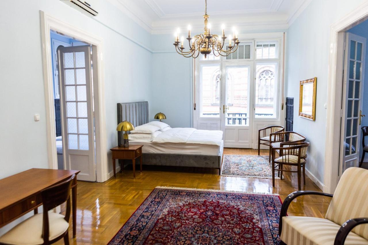 Luxury Downtown 3 Bedroom Apartment By Synagoge With Beautiful View Budapesta Exterior foto
